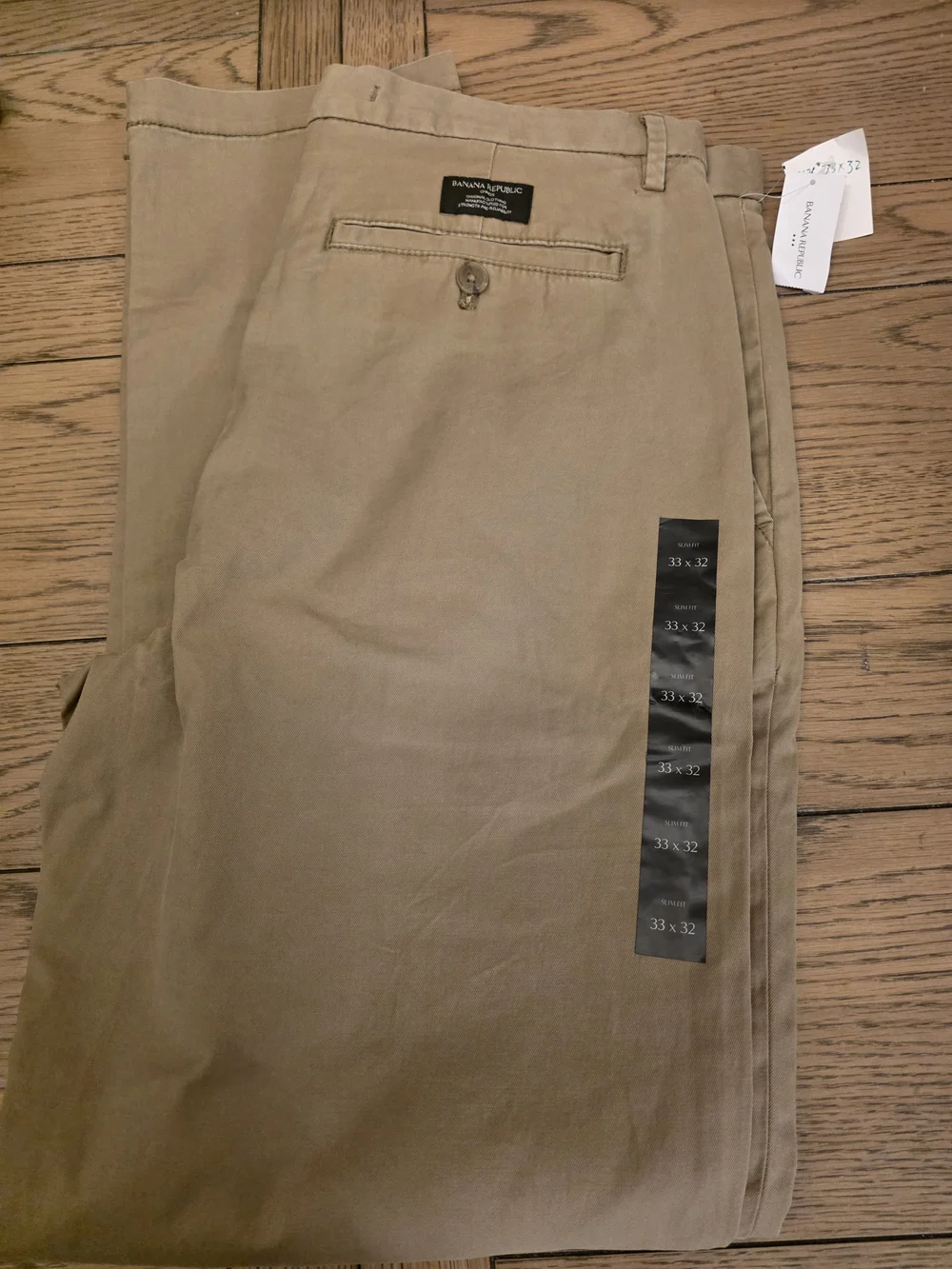 Banana Republic Men's Khaki Tan Chino Pants